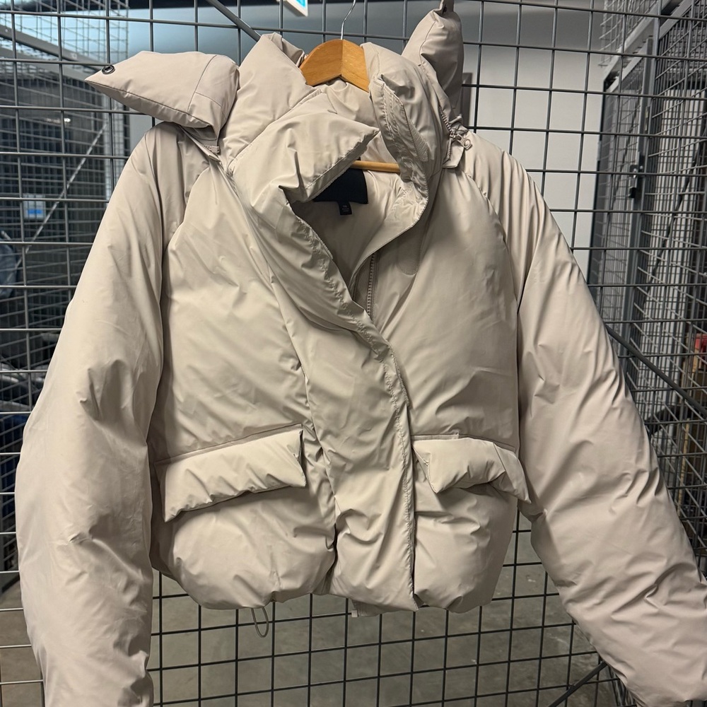 KHY Cream Standard Puffer Coat